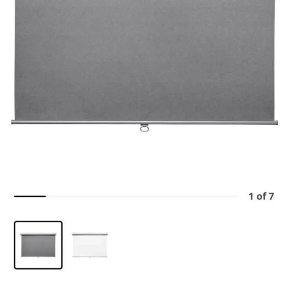 IKEA blinds grey